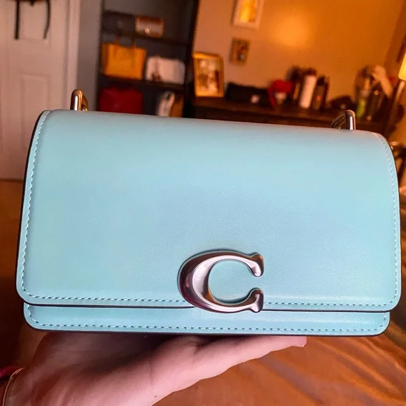 Coach Bandit Crossbody Bag in Faded Blue - Picture 2 of 6